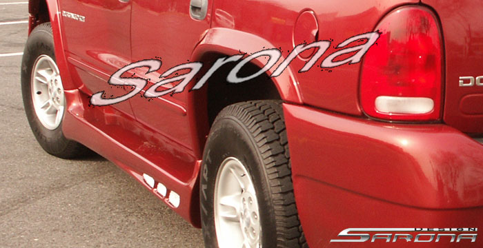 Custom Dodge Durango  SUV/SAV/Crossover Side Skirts (1997 - 2003) - $590.00 (Part #DG-011-SS)